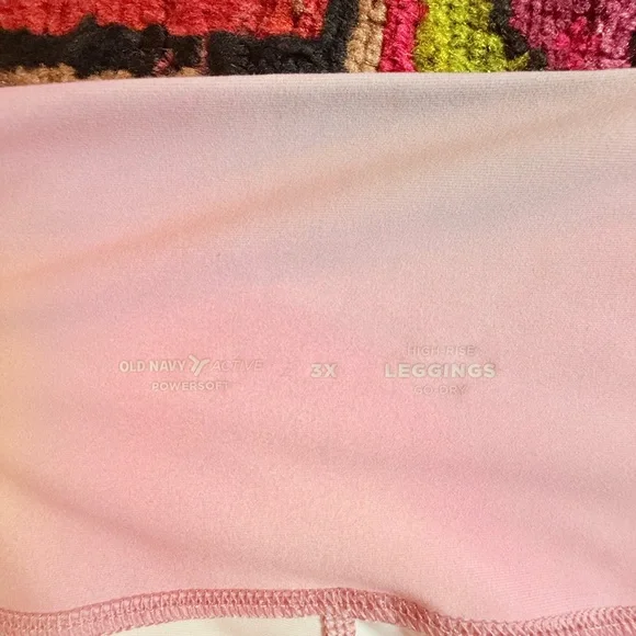 Old Navy High Rise Leggings 3x - Picture 2 of 4